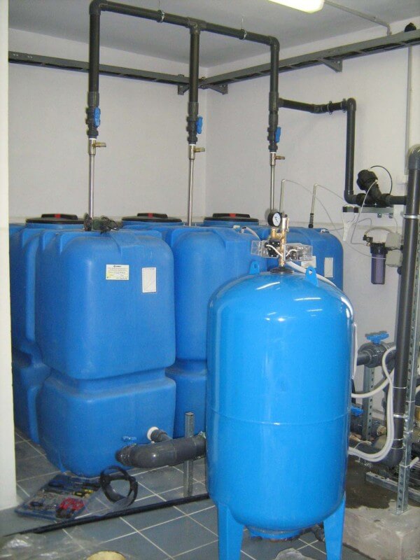 Напорная система аэрации воды